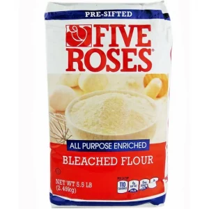 Five Roses All Purpose Enriched Flour 5.5 Lb / 2.49 Kg