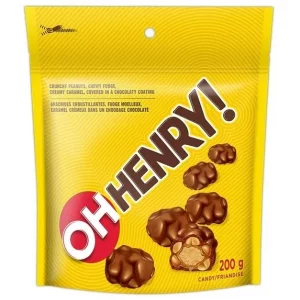 Oh Henry Chocolate Peanut Candy Bites - 200g/7.05 oz